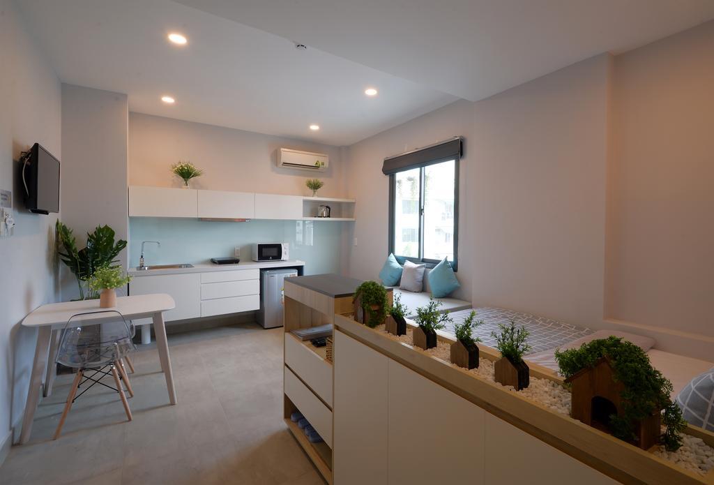 Babylon Garden Serviced Apartment ホーチミン市 エクステリア 写真